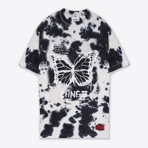 CHNGE Tie-Dye Butterfly Logo T-Shirt Dress
